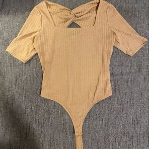 Tan Bodysuit